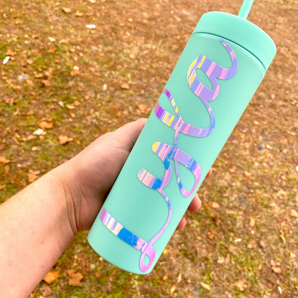PERSONALIZED Mint Strata Cup